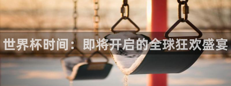 足球世界杯时间：世界杯时间：即将开启的全球狂欢盛宴