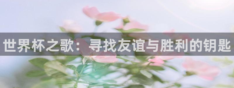 亚洲杯比赛直播：世界杯之歌：寻找友谊与胜利的钥匙